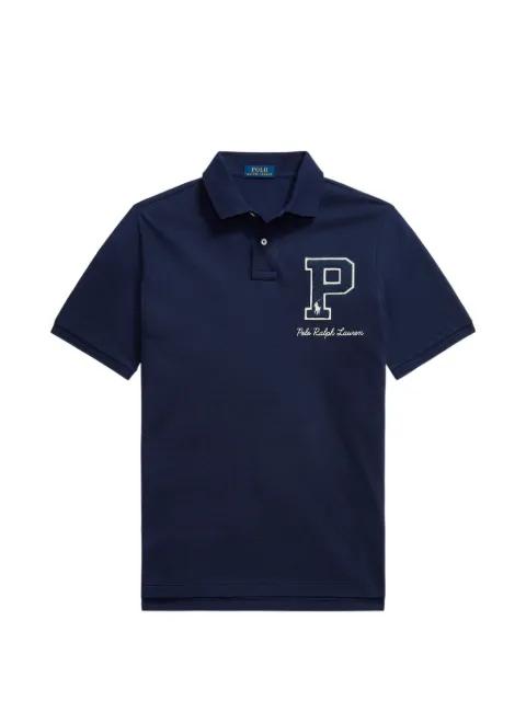 short-sleeve buttoned polo shirt by POLO RALPH LAUREN