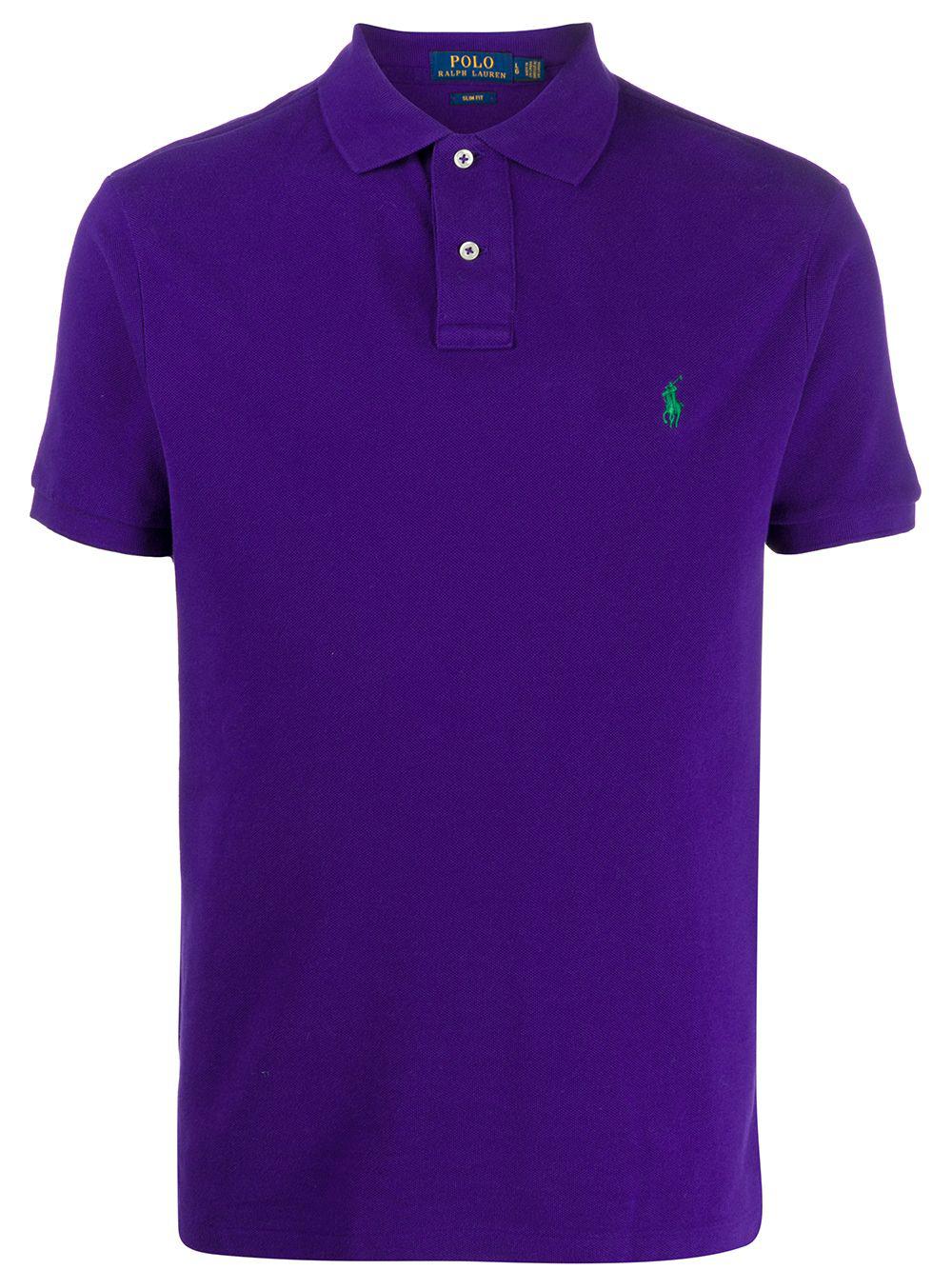 short sleeve embroidered logo polo shirt by POLO RALPH LAUREN