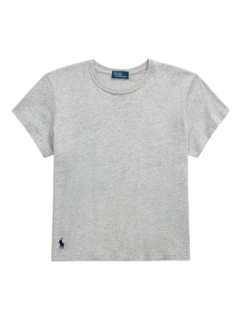 shrunken-fit crewneck T-shirt by POLO RALPH LAUREN