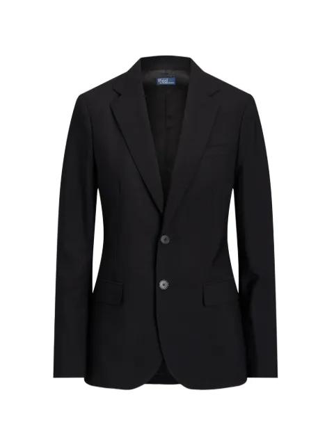 single-breasted flapped blazer by POLO RALPH LAUREN