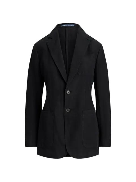 single-breasted linen blazer by POLO RALPH LAUREN