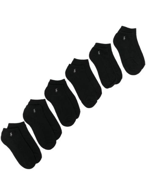 six-pack logo-embroidery socks by POLO RALPH LAUREN