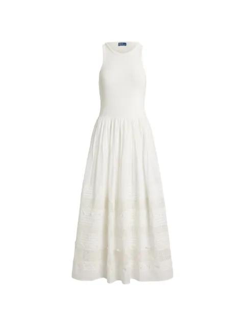 sleeveless lace dress by POLO RALPH LAUREN
