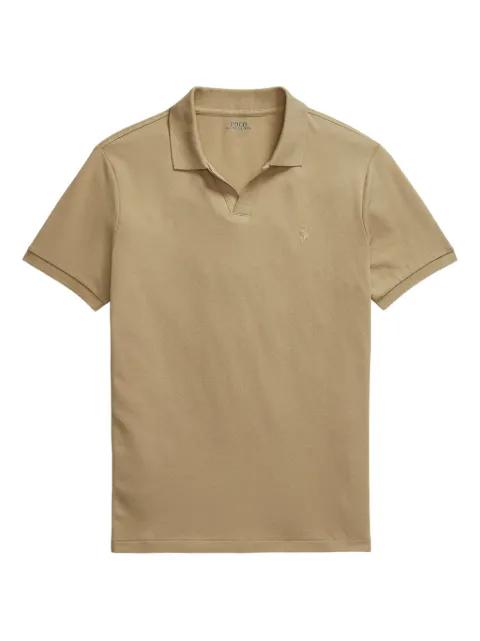 slim-cut mesh polo shirt by POLO RALPH LAUREN