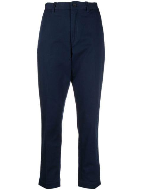 slim-fit chino trousers by POLO RALPH LAUREN