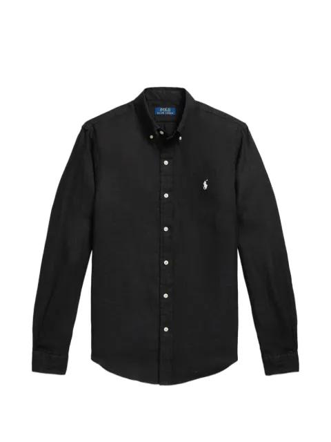 slim-fit embroidered shirt by POLO RALPH LAUREN