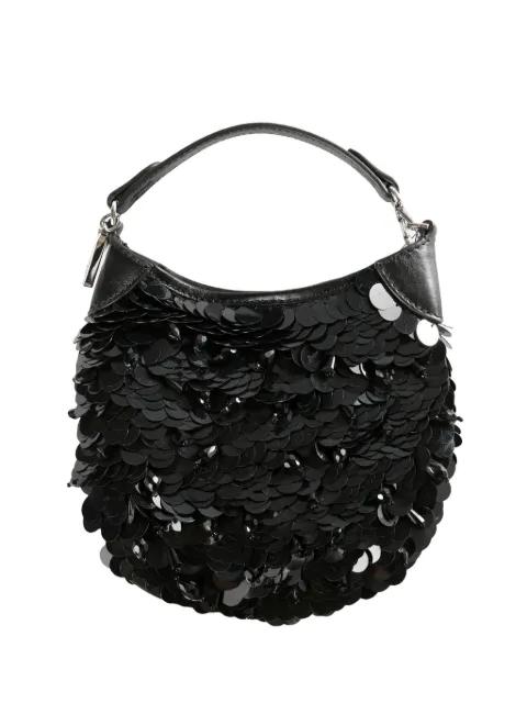 small Polo ID paillette-embellished tote bag by POLO RALPH LAUREN