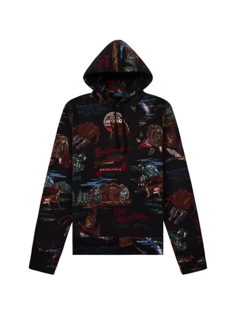 sportsman graphic hoodie by POLO RALPH LAUREN