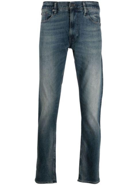 stonewashed slim-cut jeans by POLO RALPH LAUREN