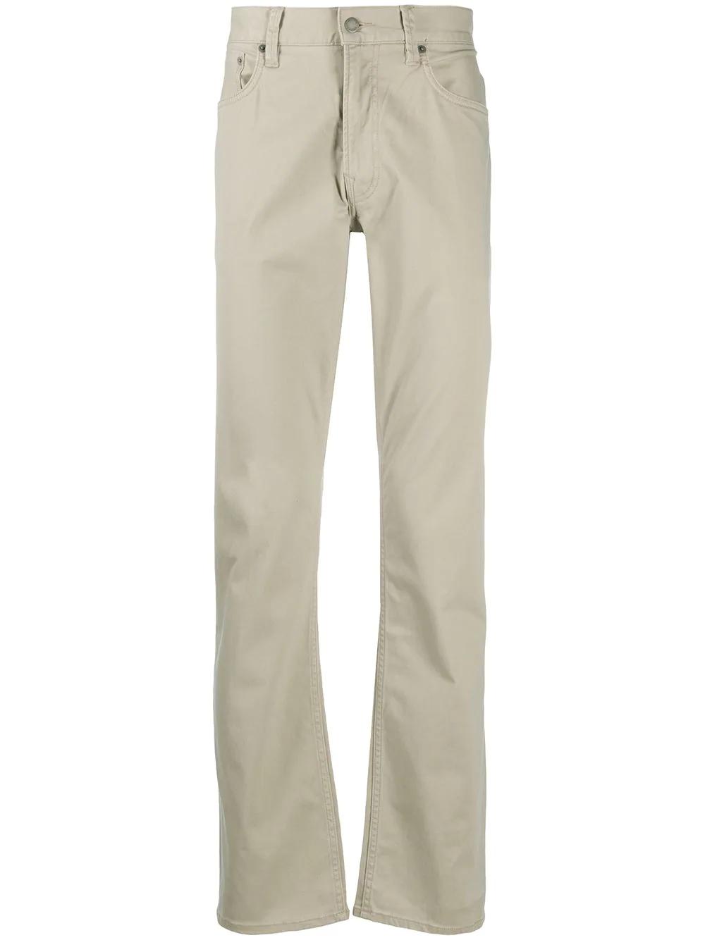 straight-leg chino trousers by POLO RALPH LAUREN