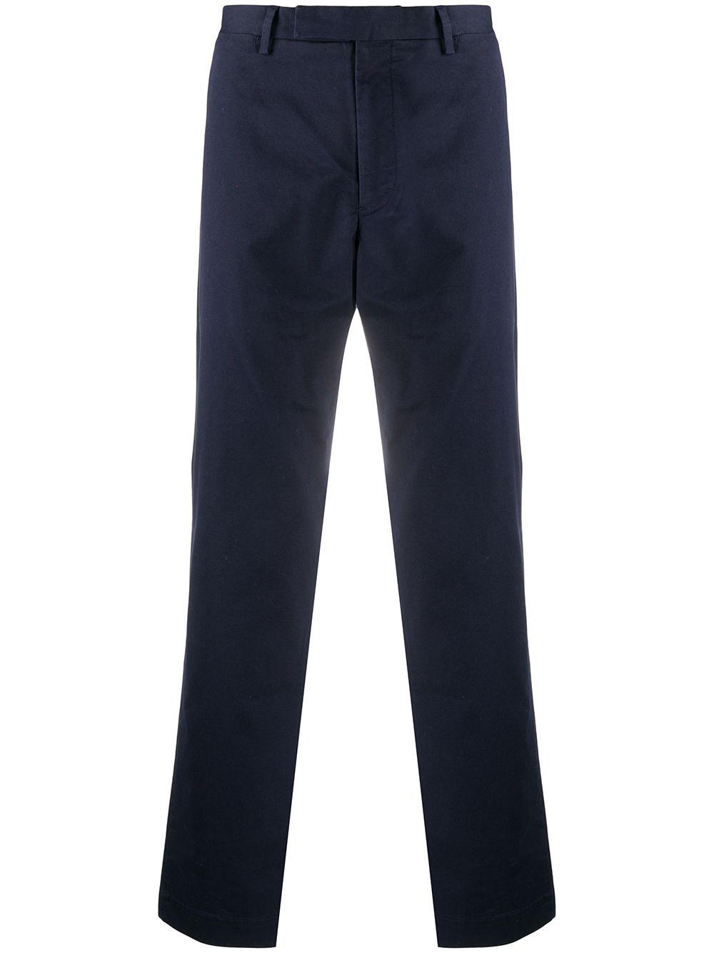 straight-leg mid-rise chinos by POLO RALPH LAUREN
