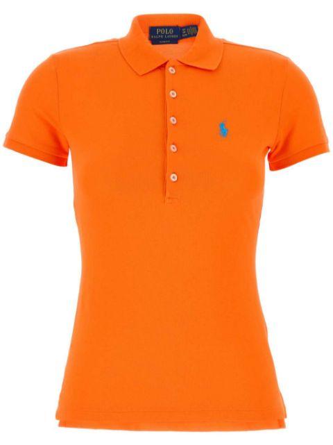 stretch piqué polo shirt by POLO RALPH LAUREN