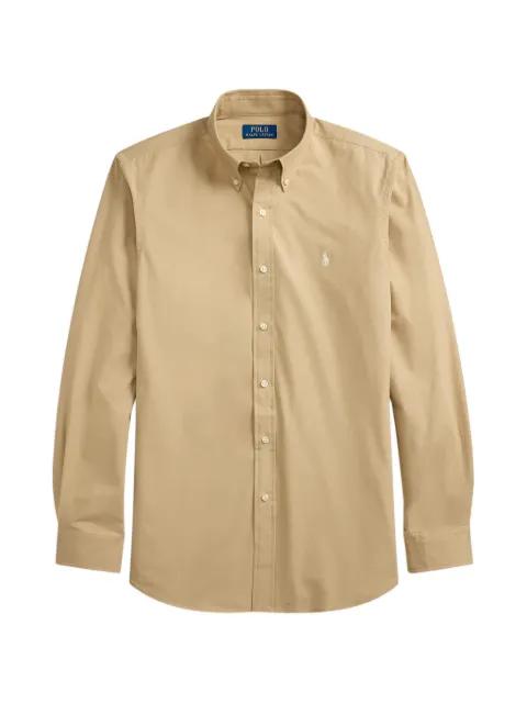 stretch poplin shirt by POLO RALPH LAUREN