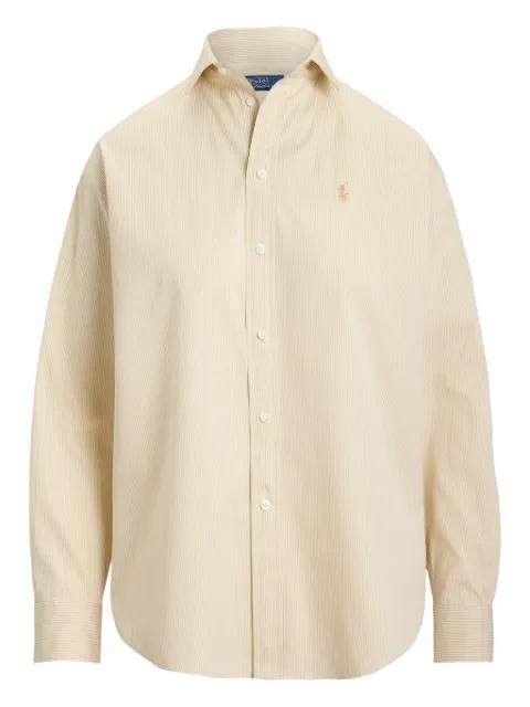 striped Pony cotton shirt by POLO RALPH LAUREN