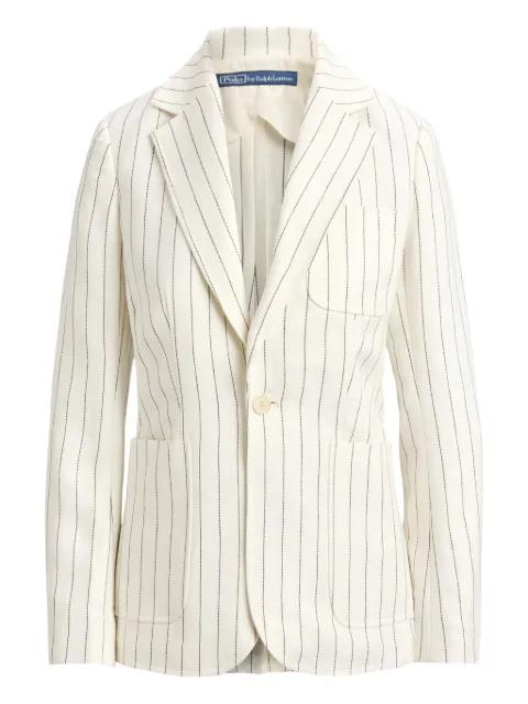 striped afton blazer by POLO RALPH LAUREN