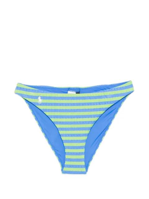 striped bikini bottoms by POLO RALPH LAUREN