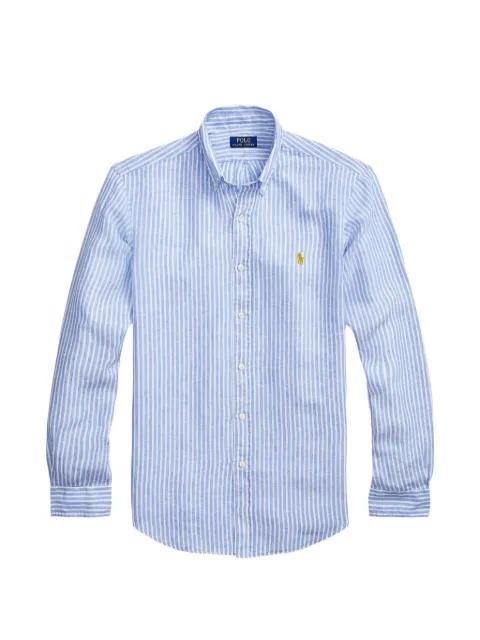 striped button-down shirt by POLO RALPH LAUREN