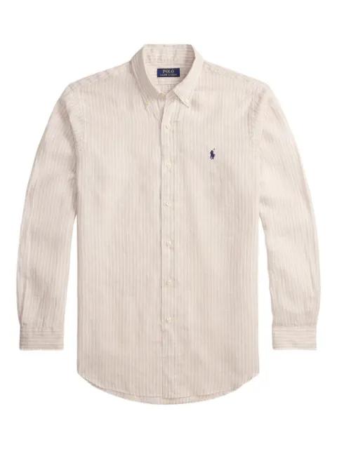 striped button-down shirt by POLO RALPH LAUREN