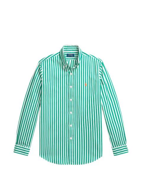 striped button-down shirt by POLO RALPH LAUREN