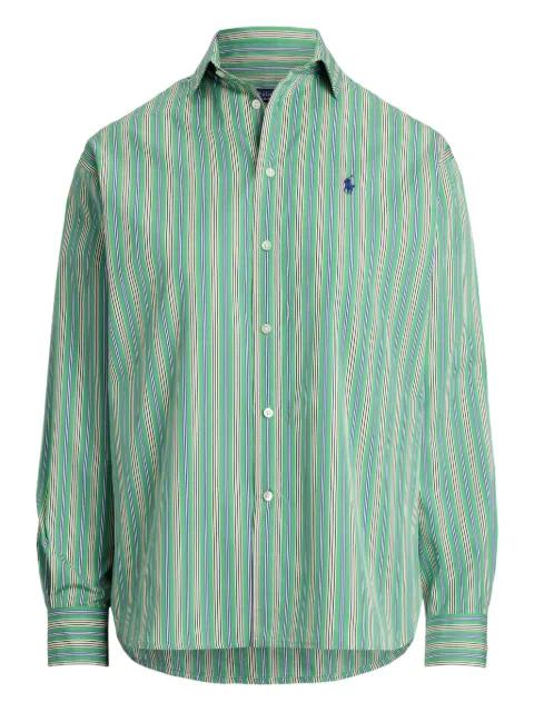 striped button-up shirt by POLO RALPH LAUREN