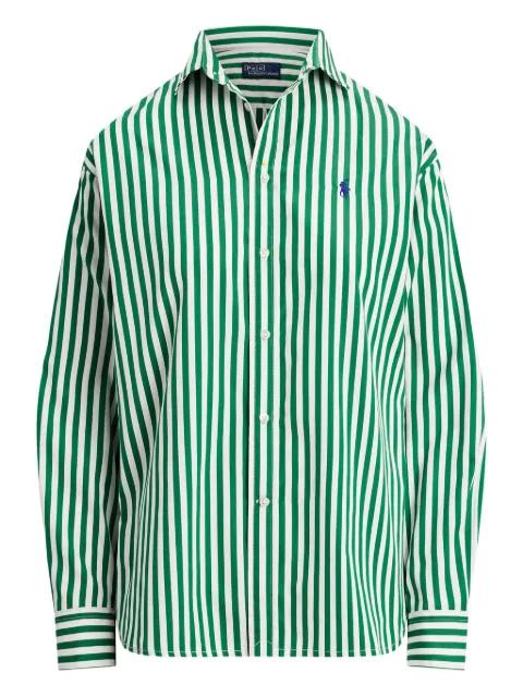 striped button-up shirt by POLO RALPH LAUREN