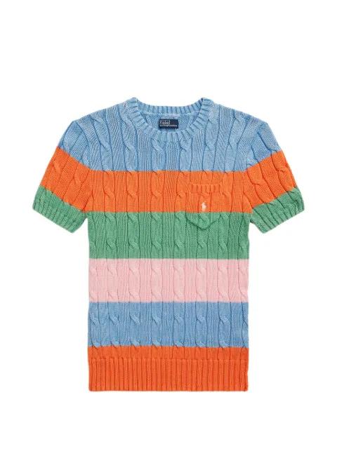 striped cable-knit by POLO RALPH LAUREN
