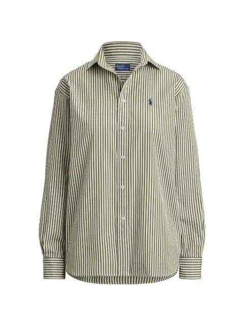 striped collared shirt by POLO RALPH LAUREN