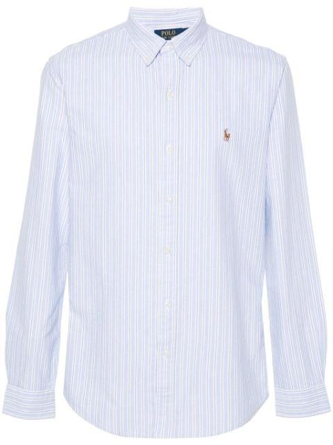 striped cotton shirt by POLO RALPH LAUREN