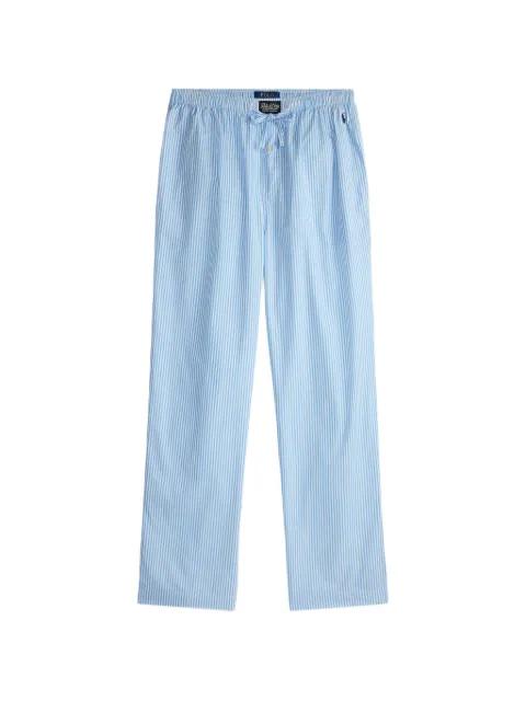 striped drawstring lounge trousers by POLO RALPH LAUREN