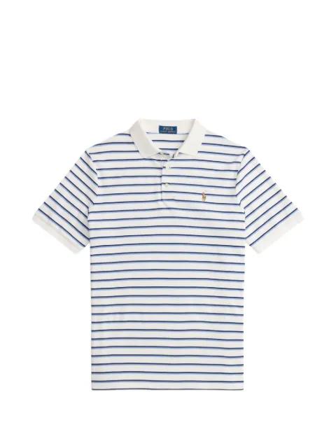 striped logo polo shirt by POLO RALPH LAUREN