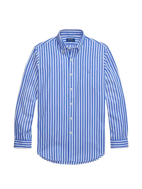 striped logo shirt by POLO RALPH LAUREN