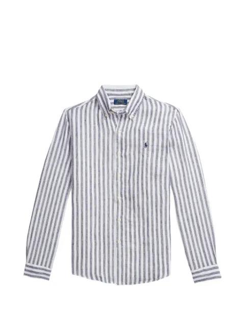 striped long-sleeve shirt by POLO RALPH LAUREN