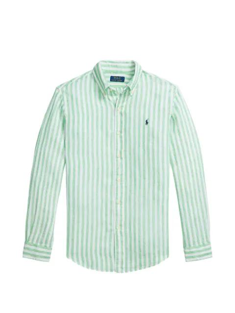 striped long-sleeve shirt by POLO RALPH LAUREN