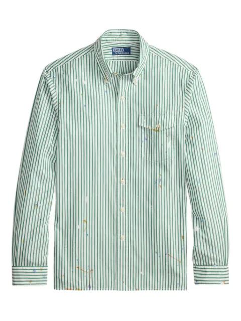 striped long sleeves shirt by POLO RALPH LAUREN