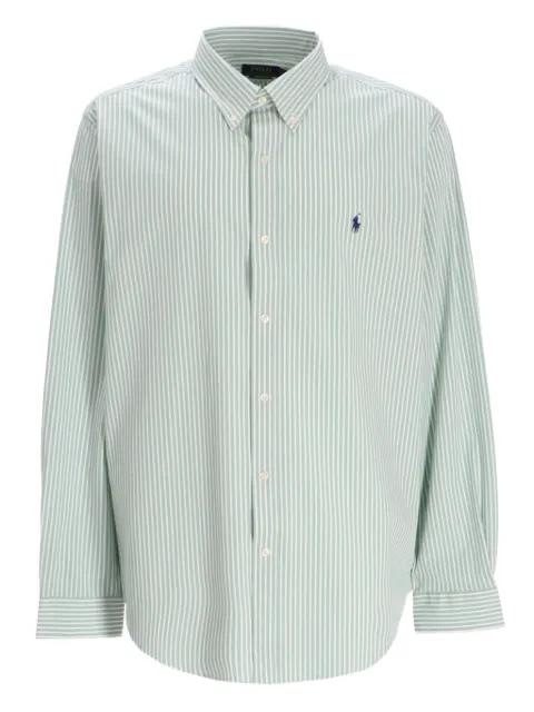 striped-pattern cotton shirt by POLO RALPH LAUREN