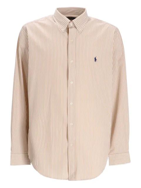 striped-pattern cotton shirt by POLO RALPH LAUREN