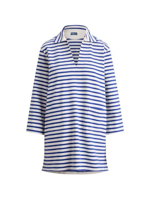 striped-pattern mini dress by POLO RALPH LAUREN