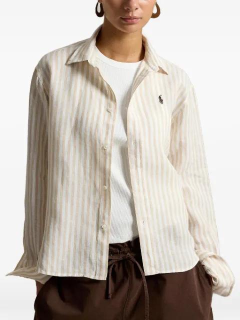 striped-pattern shirt by POLO RALPH LAUREN
