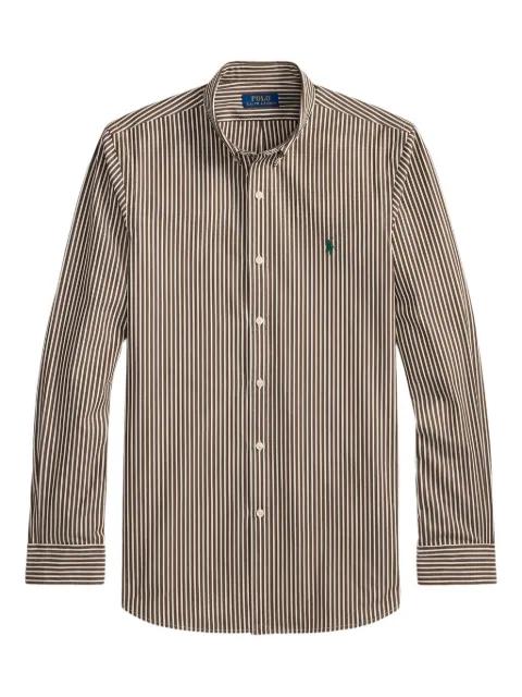 striped poplin shirt by POLO RALPH LAUREN