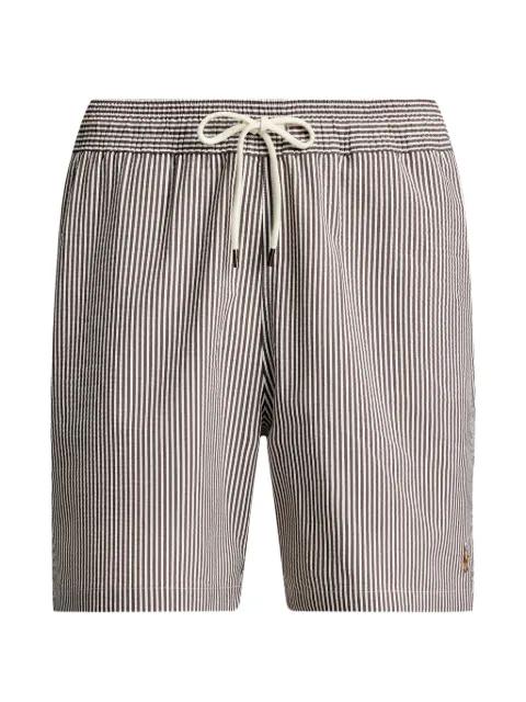striped seersucker swim trunks by POLO RALPH LAUREN