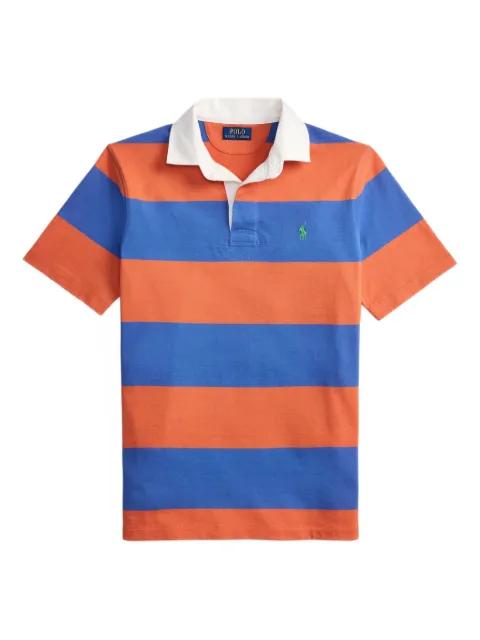 striped short-sleeve polo shirt by POLO RALPH LAUREN