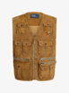 suede Utility gilet by POLO RALPH LAUREN