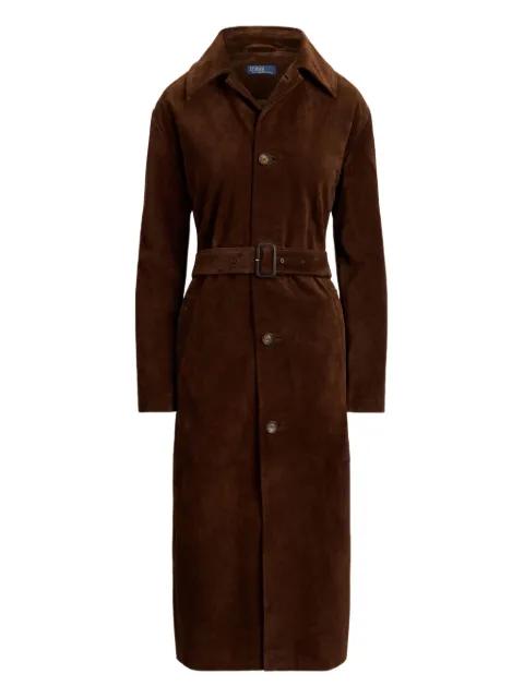 suede coat by POLO RALPH LAUREN