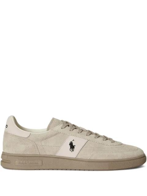 suede lace-up sneakers by POLO RALPH LAUREN