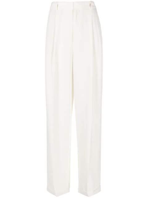 tailored wide-leg trousers by POLO RALPH LAUREN