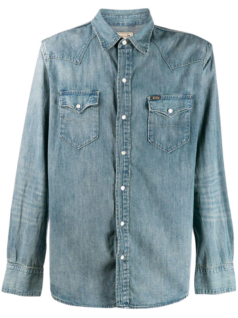 western denim shirt by POLO RALPH LAUREN