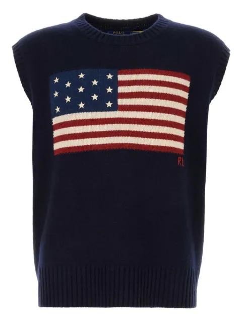 wool-blend vest by POLO RALPH LAUREN