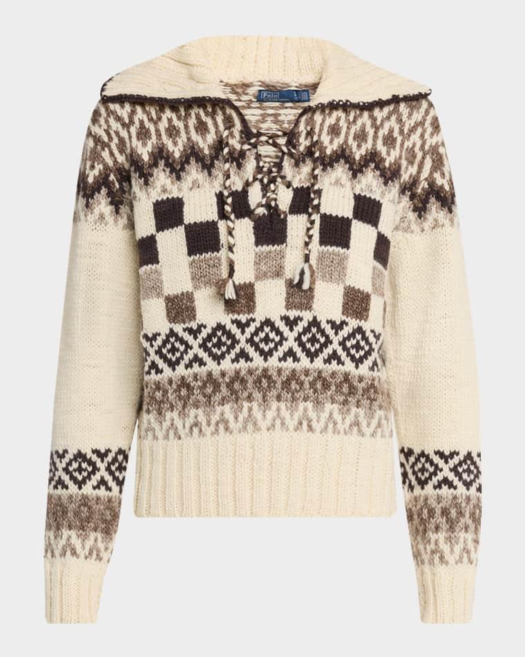x Manos del Uruguay Jacquard-Knit Sweater by POLO RALPH LAUREN