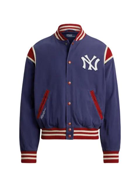 x NY Yankees snap-button bomber jacket by POLO RALPH LAUREN