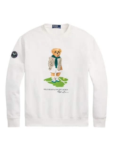 x Wimbeldon Polo Bear sweatshirt by POLO RALPH LAUREN